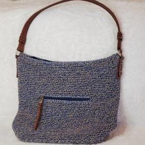 The Sak Sequoia Hobo Blue Bag